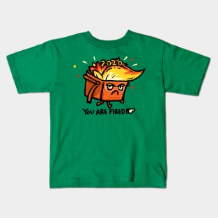 Trumpster Fire Kids T-Shirt